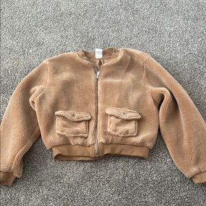 No Boundaries Tan Kids Puffer Jacket